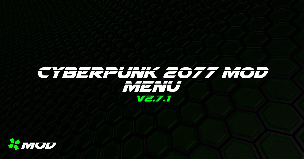 Cyberpunk 2077 Mod Menu