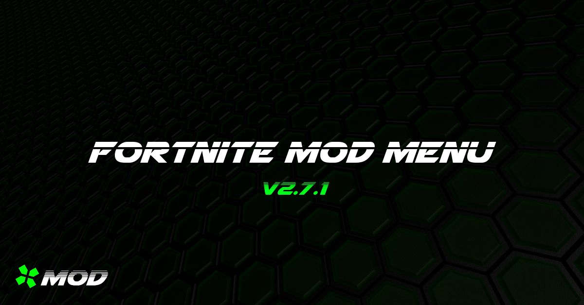 fortnite with mod menu for pc