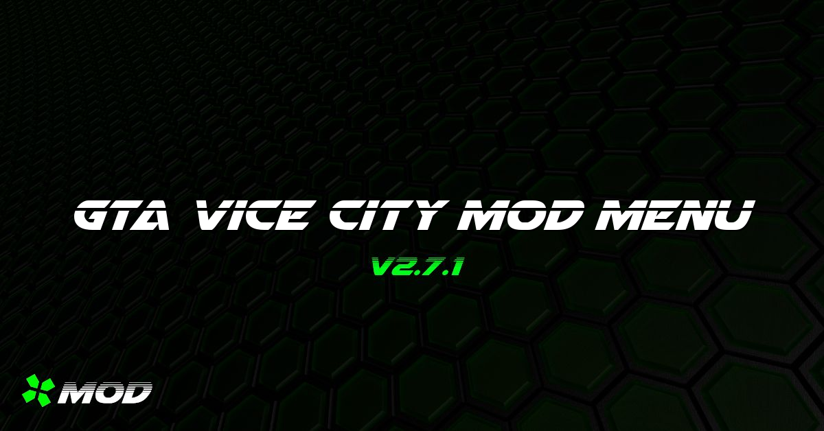 GTA Vice City Mod Menu