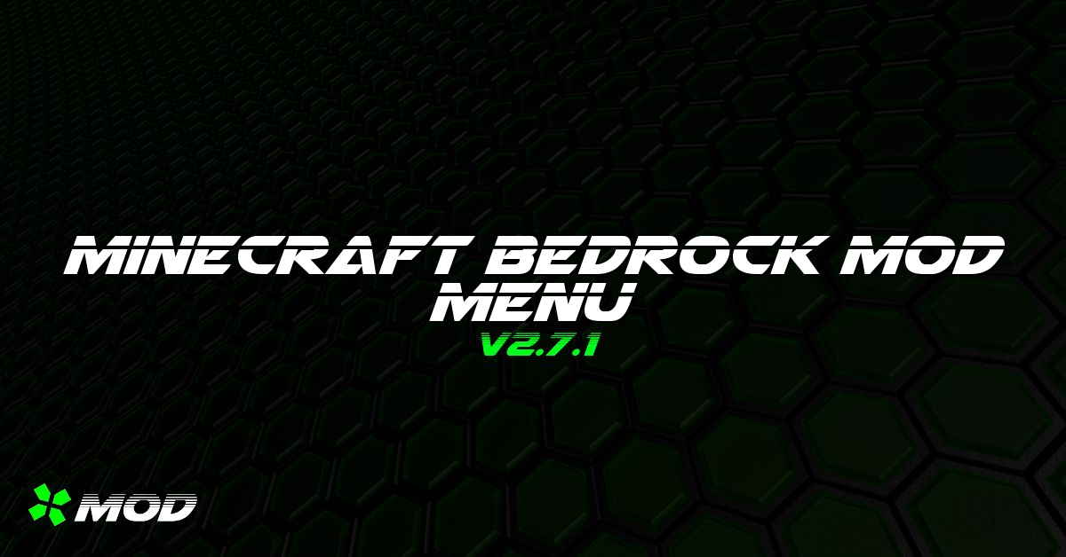 Minecraft Bedrock Mod Menu
