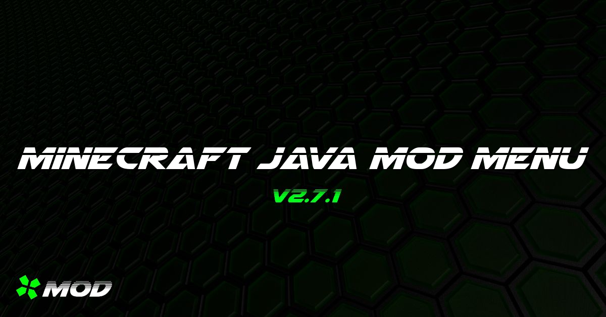 Minecraft Java Mod Menu