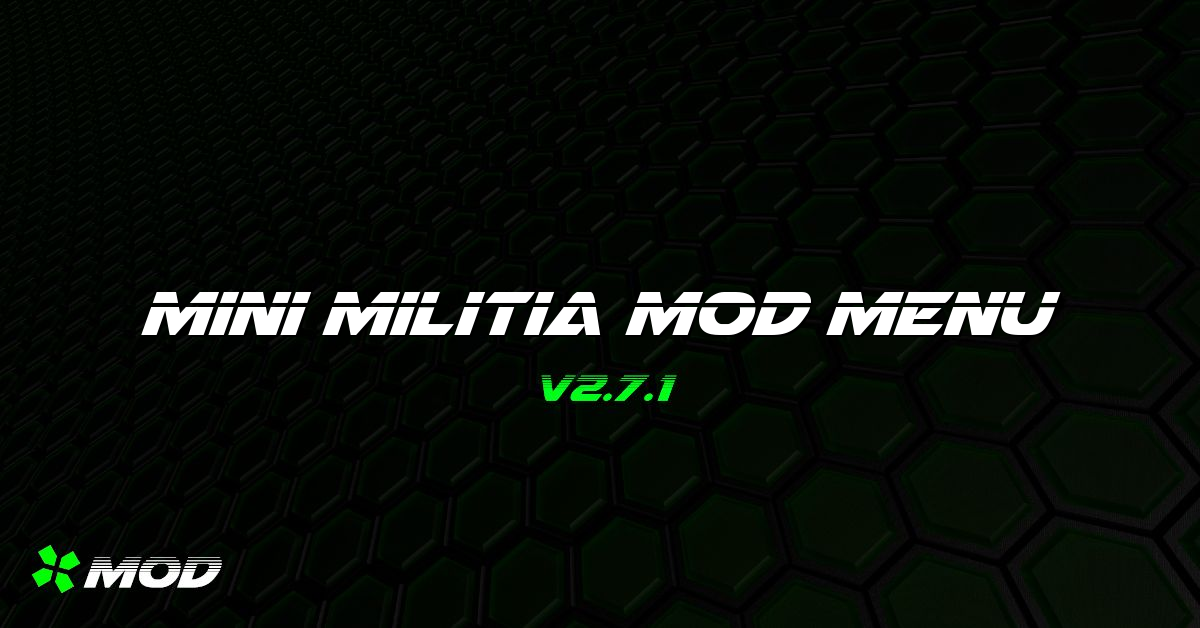 Mini Militia Mod Menu