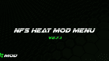 NFS Heat Mod Menu
